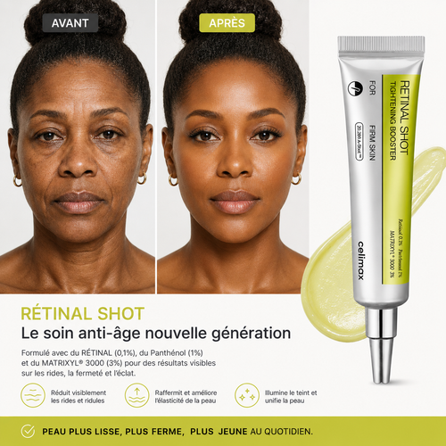 Rétinal Shot soin de visage – Booster anti-âge haute performance